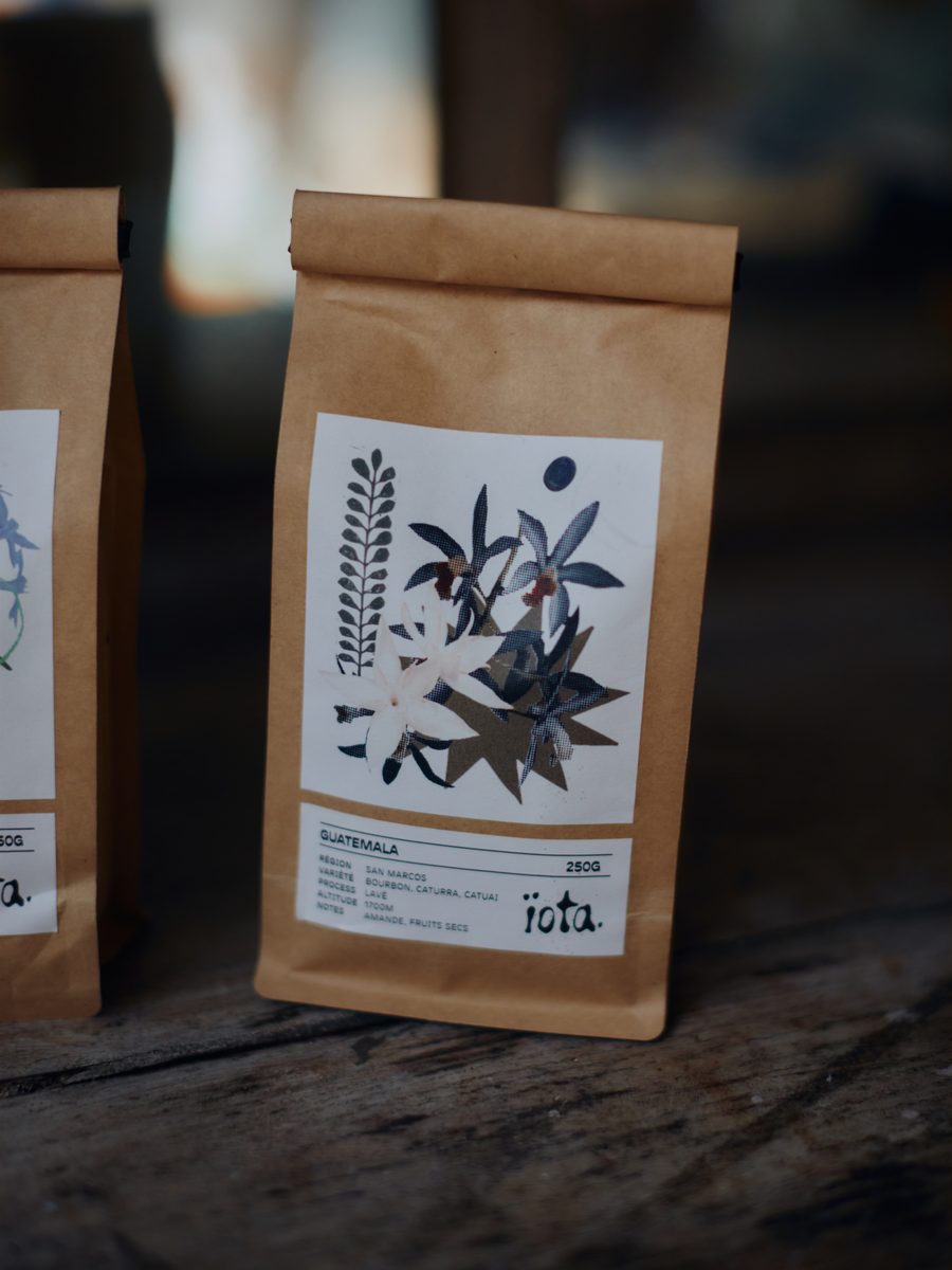 Sachet de café en grain, torréfié par Iota