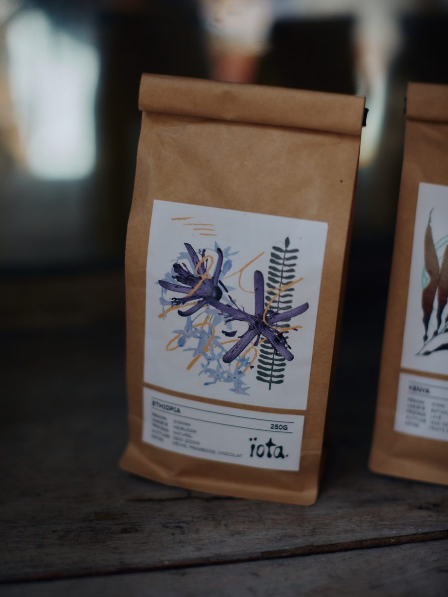 Sachet de café en grain, torréfié par Iota